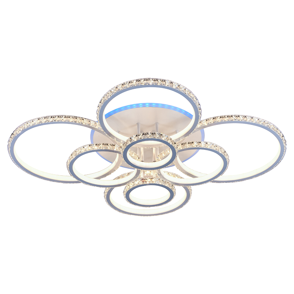 

Светодиодная люстра 8052/8 WHT 480W+11W RGB, 8052/8