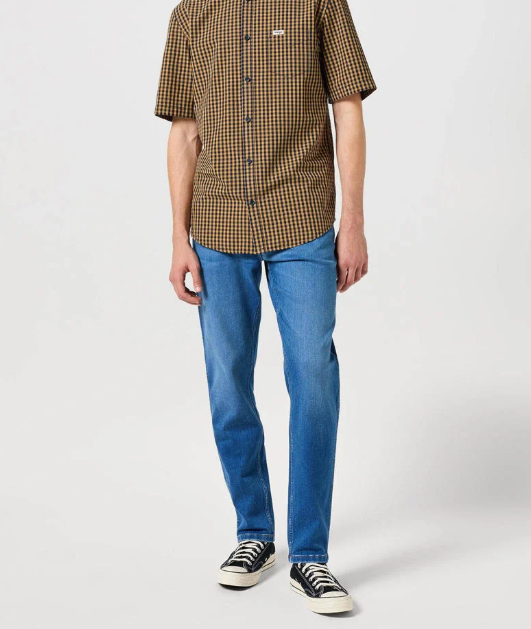 

Джинсы мужские Wrangler River 112352673 синие 32/32, Синий, River