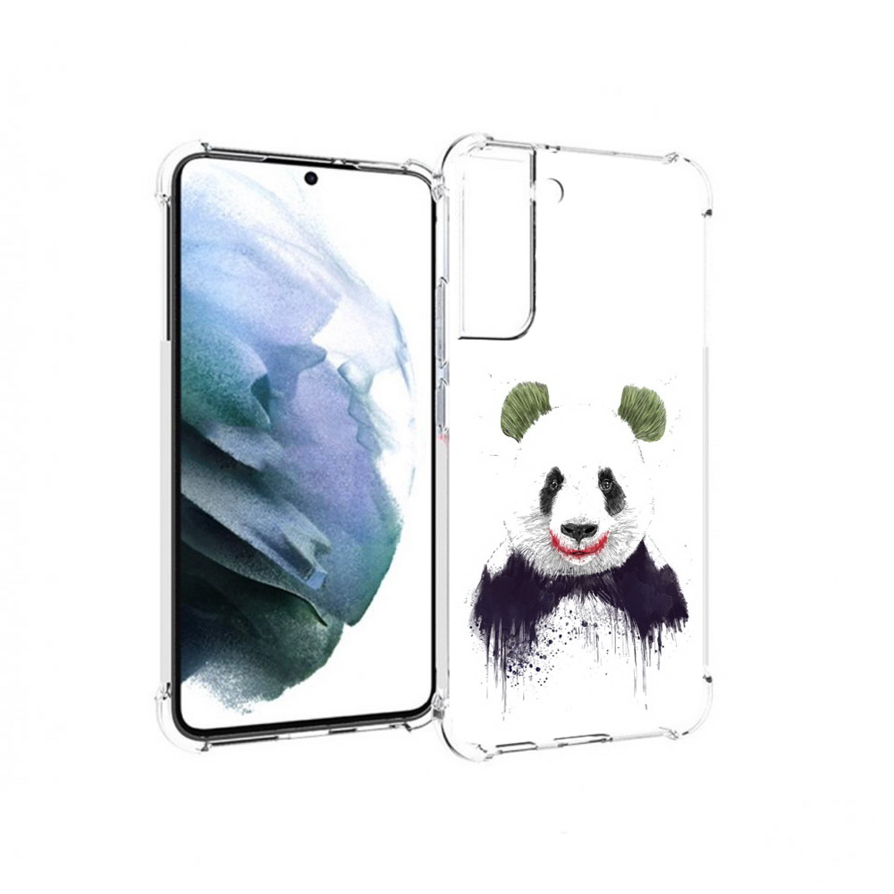 

Чехол MyPads Tocco для Samsung Galaxy S22 Plus панда джокер (PT226933.535.533), Прозрачный, Tocco