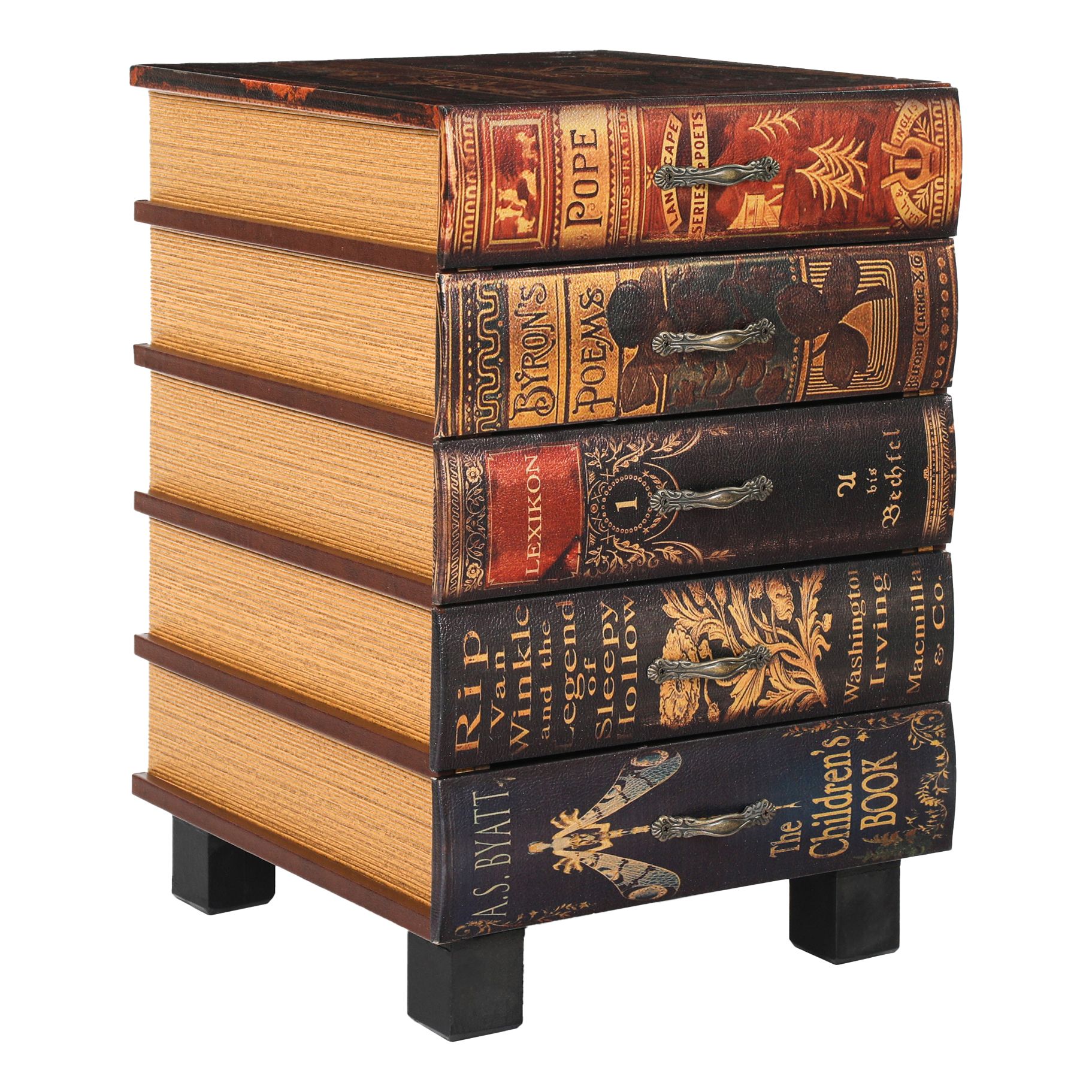 

Комод Grand Forest Книги коричневый 32 х 25,5 х 44 см