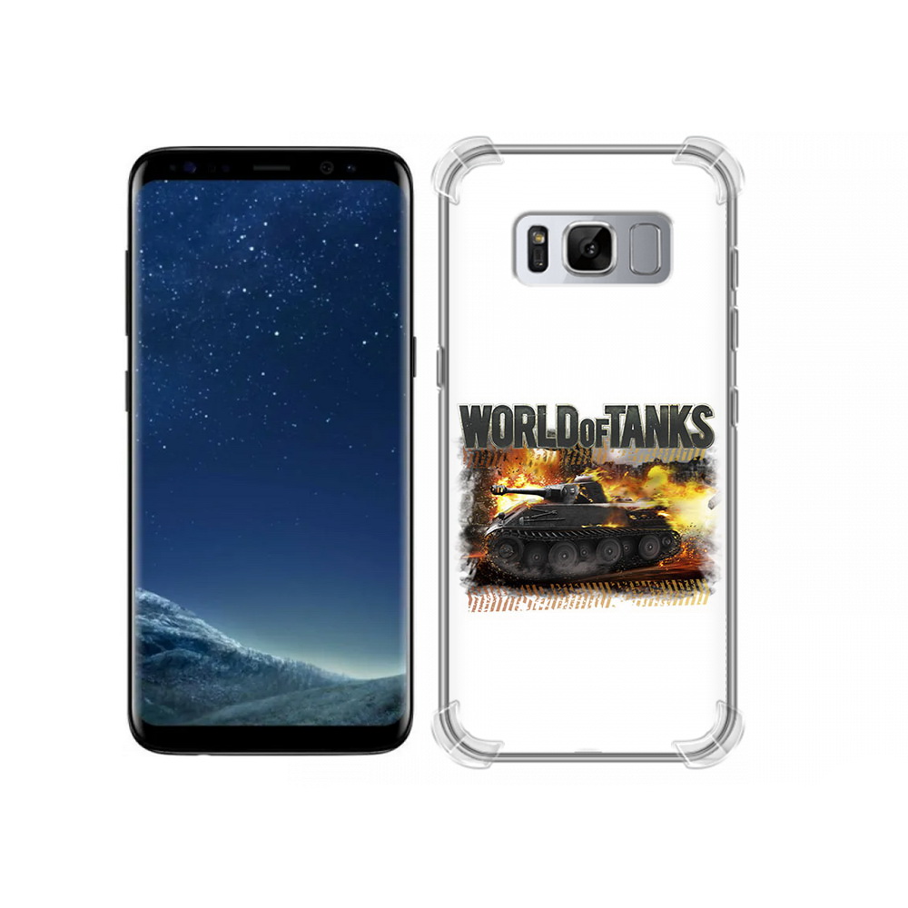 

Чехол MyPads Tocco для Samsung Galaxy S8 Мир танков-2 (PT62300.601.118), Прозрачный, Tocco
