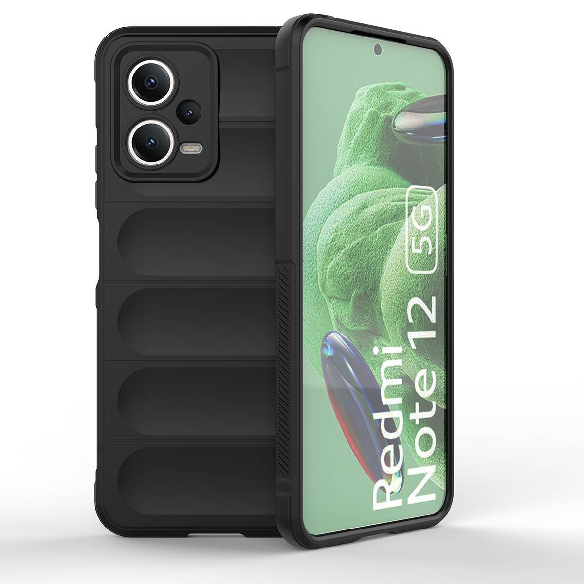 

Противоударный чехол Flexible Case для Poco X5 5G, черный, Flexible Case