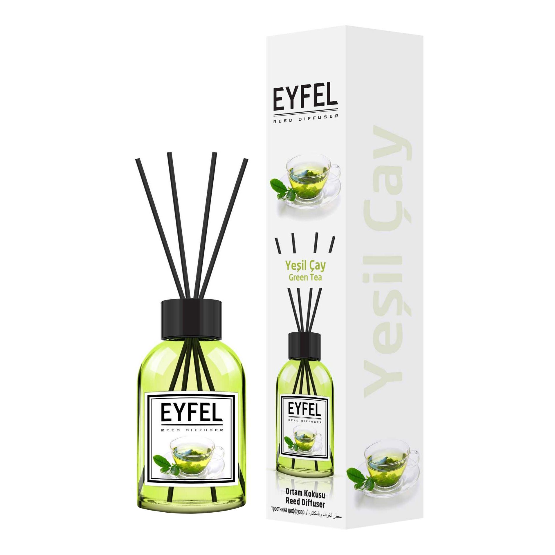 Аромадиффузор Eyfel Parfum Зеленый чай 100 мл