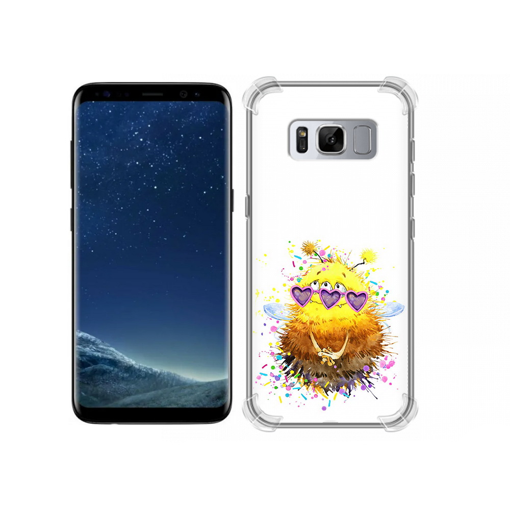 

Чехол MyPads Tocco для Samsung Galaxy S8 Пушитый шмель (PT62300.601.143), Прозрачный, Tocco
