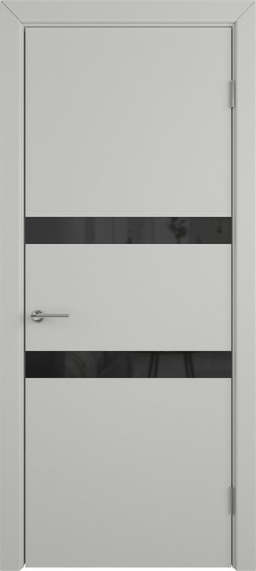 

ВФД дверь Niuta Cotton стекло Black Gloss 800*2000
