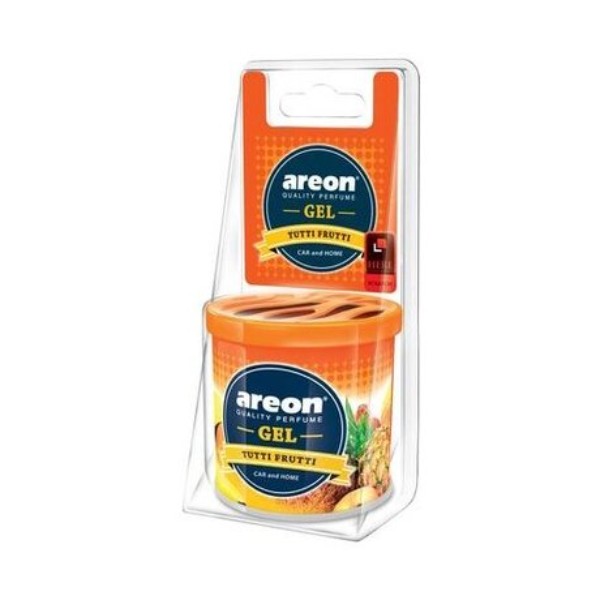 

Ароматизатор в машину Areon 704GCB08 тутти фрутти, Разноцветный