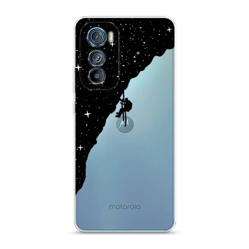 

Чехол Awog на Motorola Edge 30 "Скалолаз в космосе", Разноцветный, 243250-4