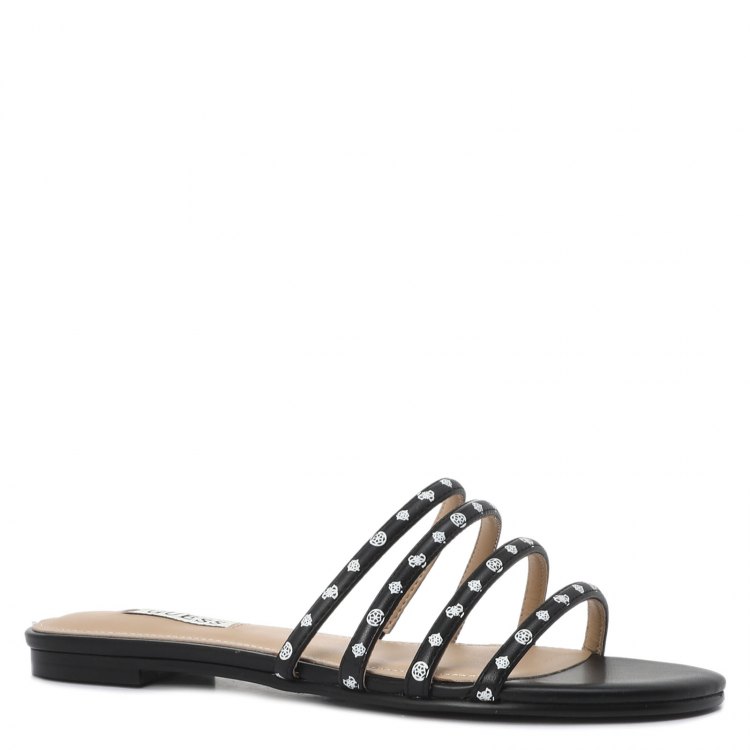

Шлепанцы женские Guess FL6CVNFAL19 черные 35 EU, FL6CVNFAL19