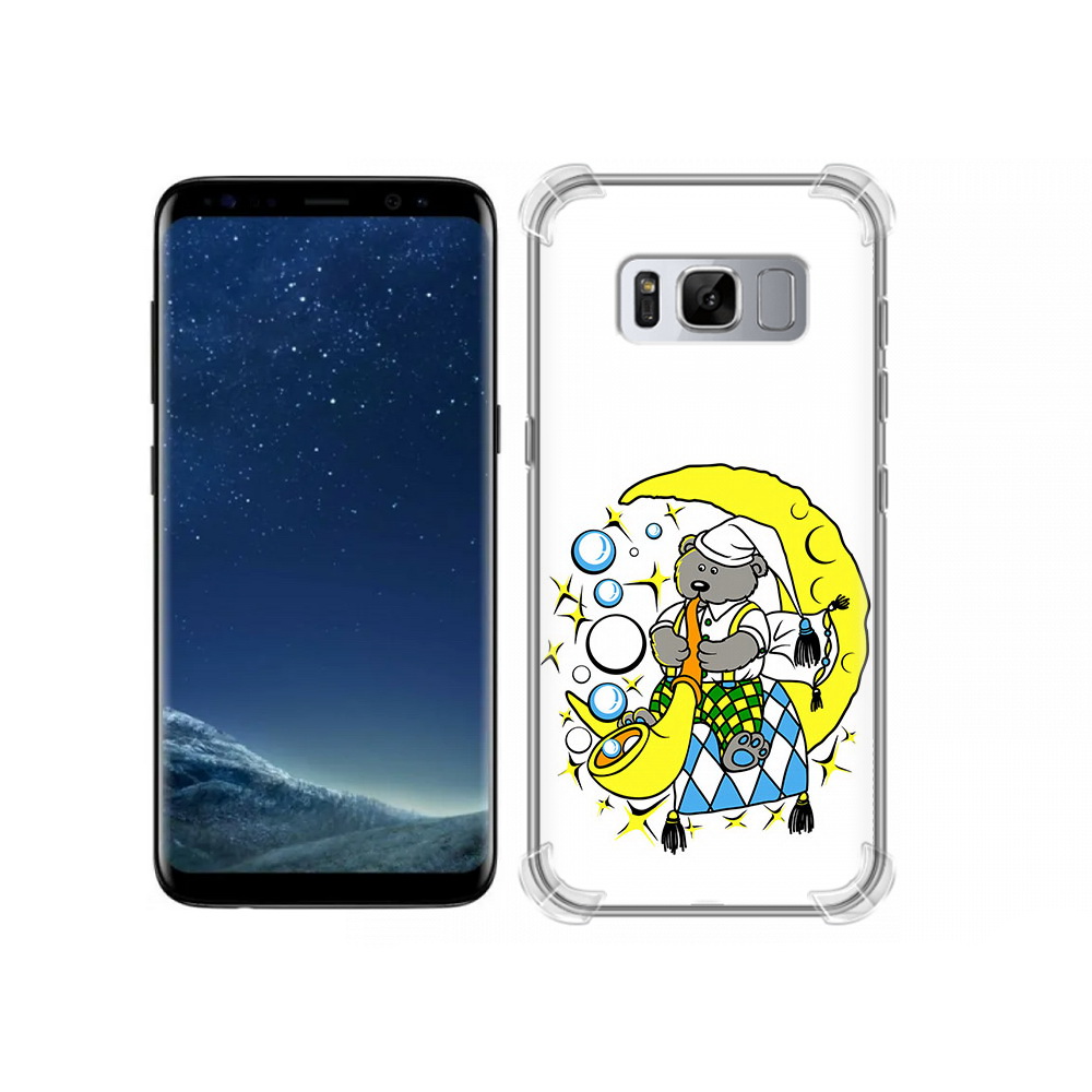 

Чехол MyPads Tocco для Samsung Galaxy S8 Сырная луна (PT62300.601.167), Прозрачный, Tocco