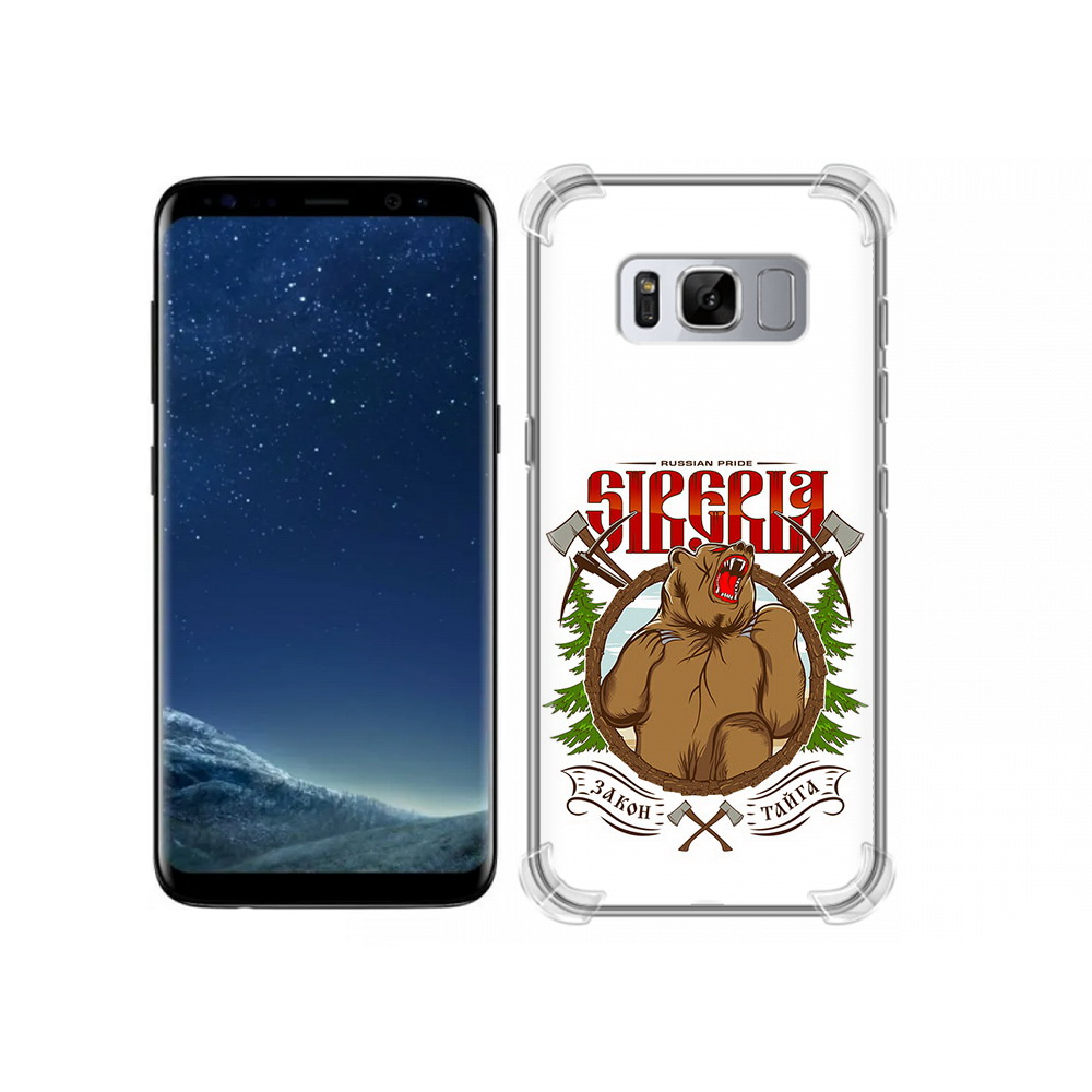 

Чехол MyPads Tocco для Samsung Galaxy S8 Тайга (PT62300.601.168), Прозрачный, Tocco