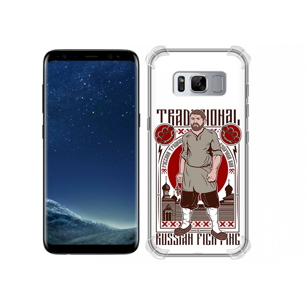 

Чехол MyPads Tocco для Samsung Galaxy S8 Традициональный мужчина (PT62300.601.173), Прозрачный, Tocco