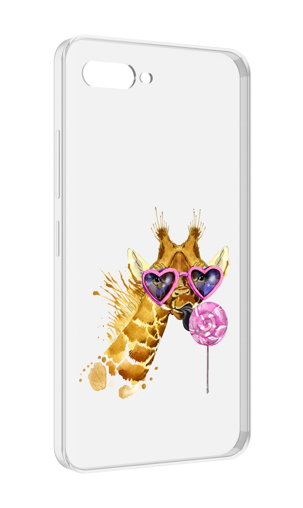 

Чехол MyPads акварельный жираф для ITEL A25 / ITEL A25 Pro / ITEL A35, Прозрачный, Tocco