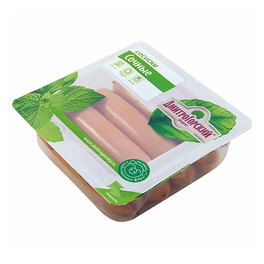 

Сардельки Дмитрогорский Продукт Сочные вареные