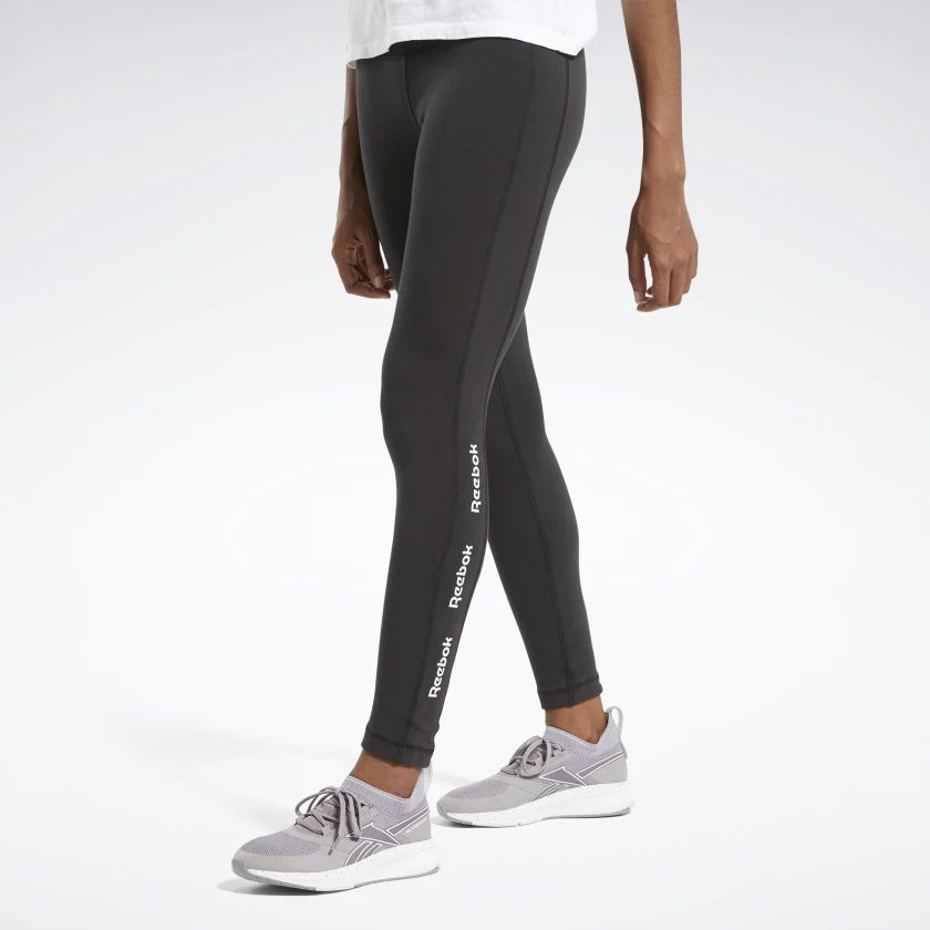 

Леггинсы женские Reebok GH5120 черные L, Черный, GH5120