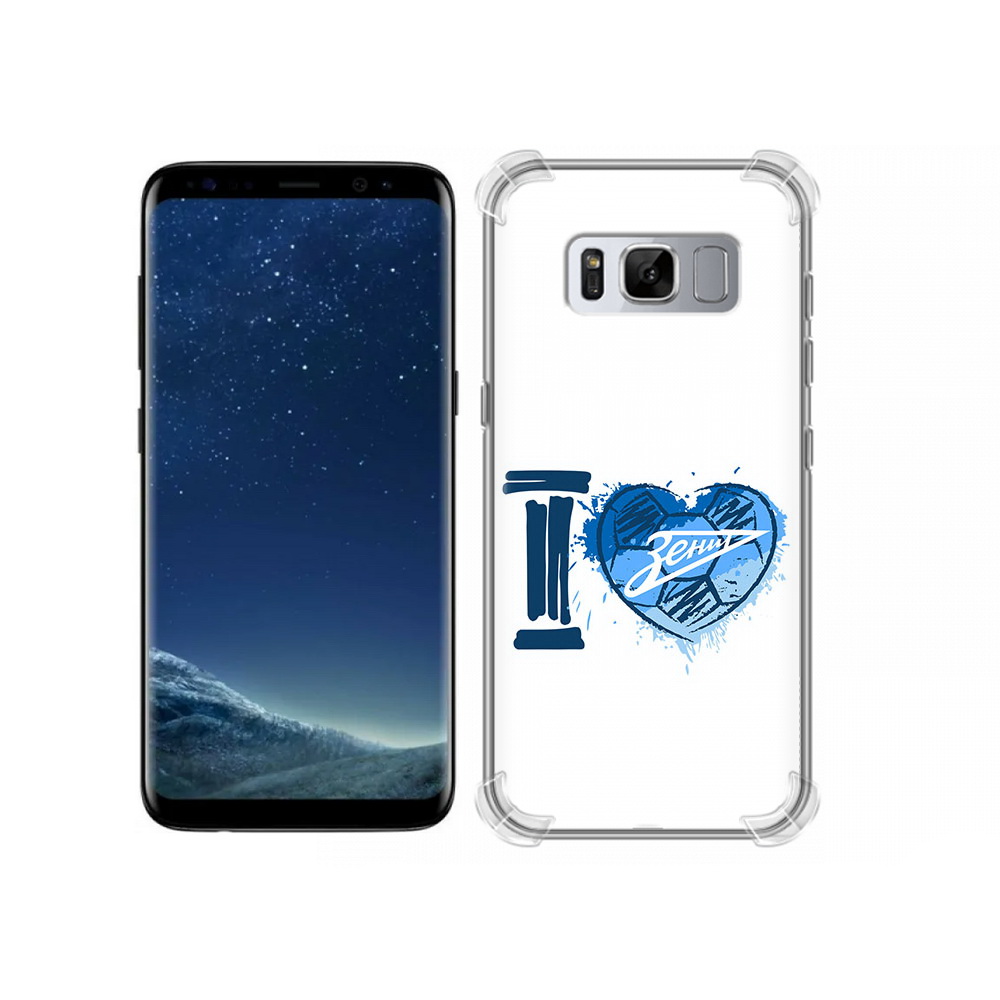

Чехол MyPads Tocco для Samsung Galaxy S8 ФК я люблю зенит (PT62300.601.186), Прозрачный, Tocco