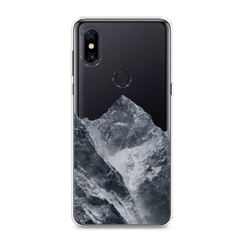 

Чехол на Xiaomi Mi Mix 3 "Горы арт 4", Серый;бежевый, 34950-2