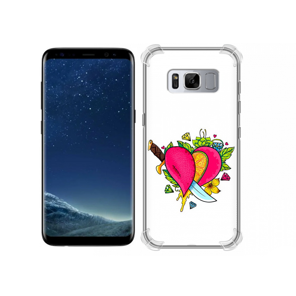 Чехол MyPads Tocco для Samsung Galaxy S8 Фруктовое сердце (PT62300.601.188)