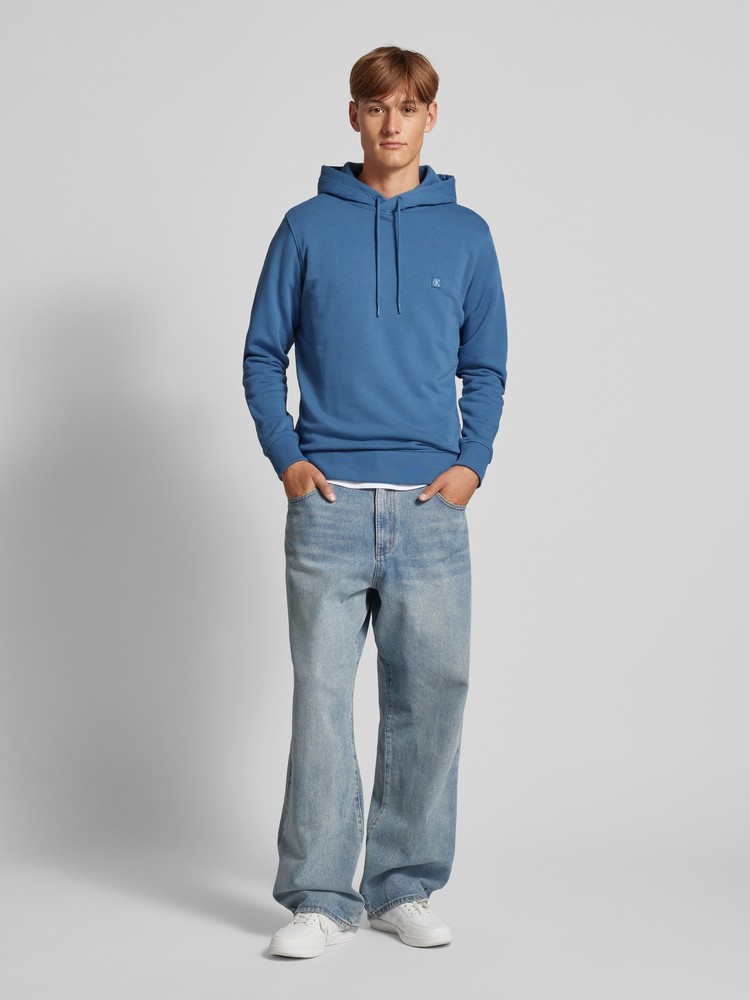 

Худи мужское Calvin Klein Jeans J30J325149 синее S, Синий, J30J325149