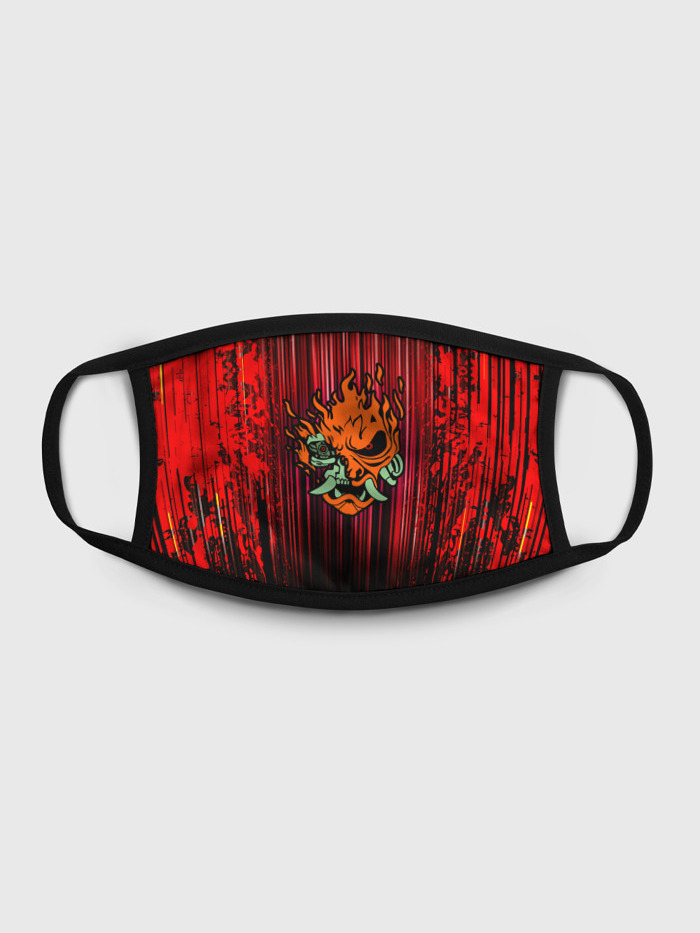 

Многоразовая маска унисекс Burnettie Киберпанк 2077 Samurai, Разноцветный, Киберпанк 2077 Samurai