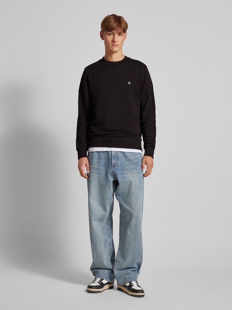 

Свитшот мужской Calvin Klein Jeans J30J325270 черный XS, J30J325270