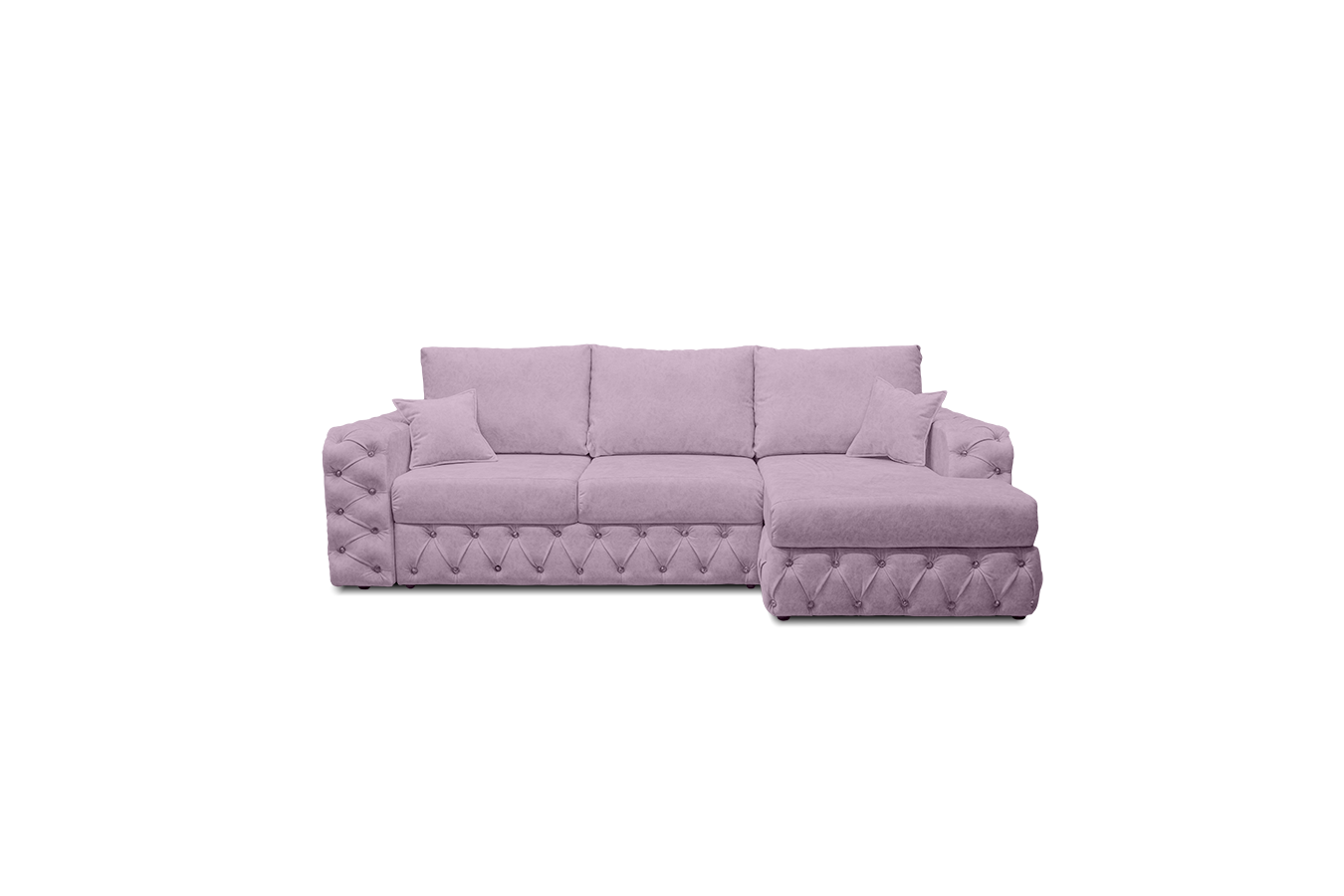 

Диван НЭНДО Райли NEW с локтем в оттоманке Velutto 11 290x156x108, "Райли NEW" с локтем в оттоманке