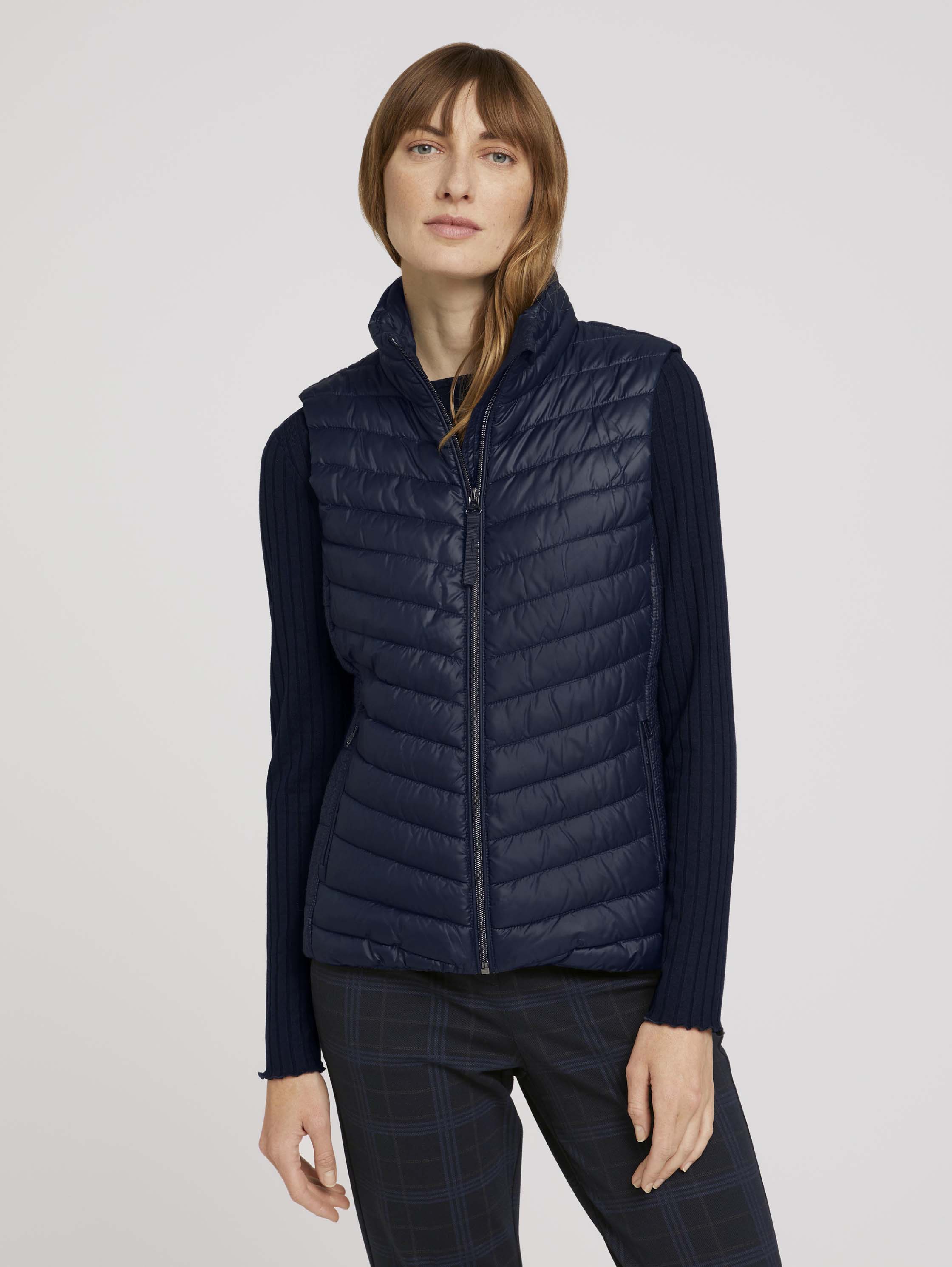 

Жилет женский TOM TAILOR 1026518 синий XL, 1026518