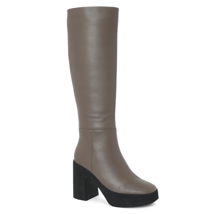 

Сапоги женские Tendance LT2356X-16Y2 хаки 39 EU, LT2356X-16Y2