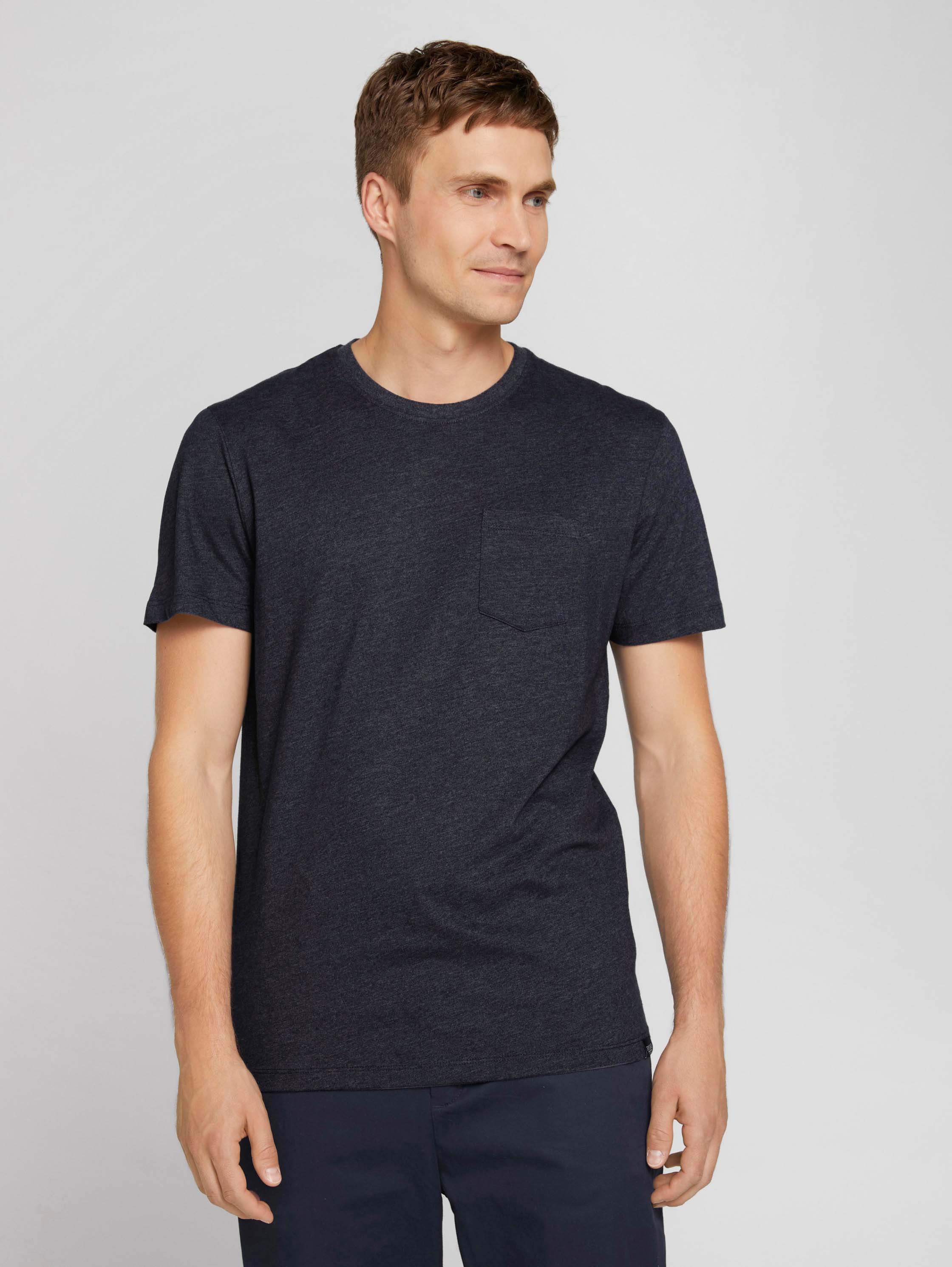 

Футболка мужская TOM TAILOR 1027421 синяя S, 1027421