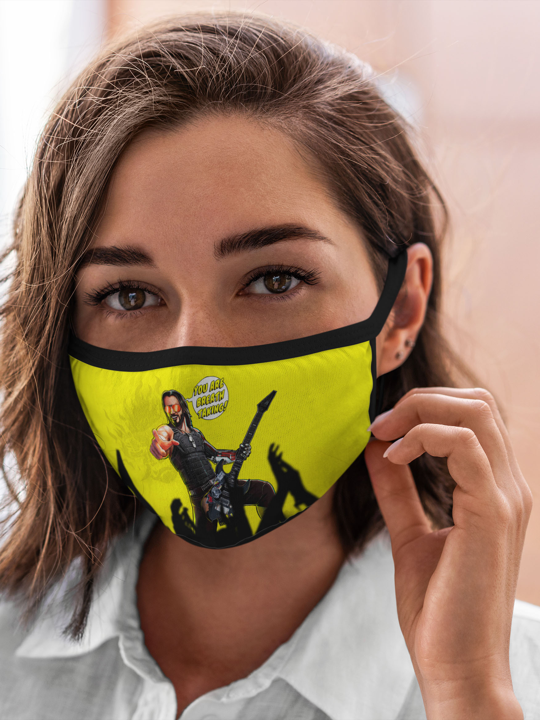 

Многоразовая маска унисекс Burnettie Cyberpunk 2077 Breathtaking, Разноцветный, Cyberpunk 2077 Breathtaking