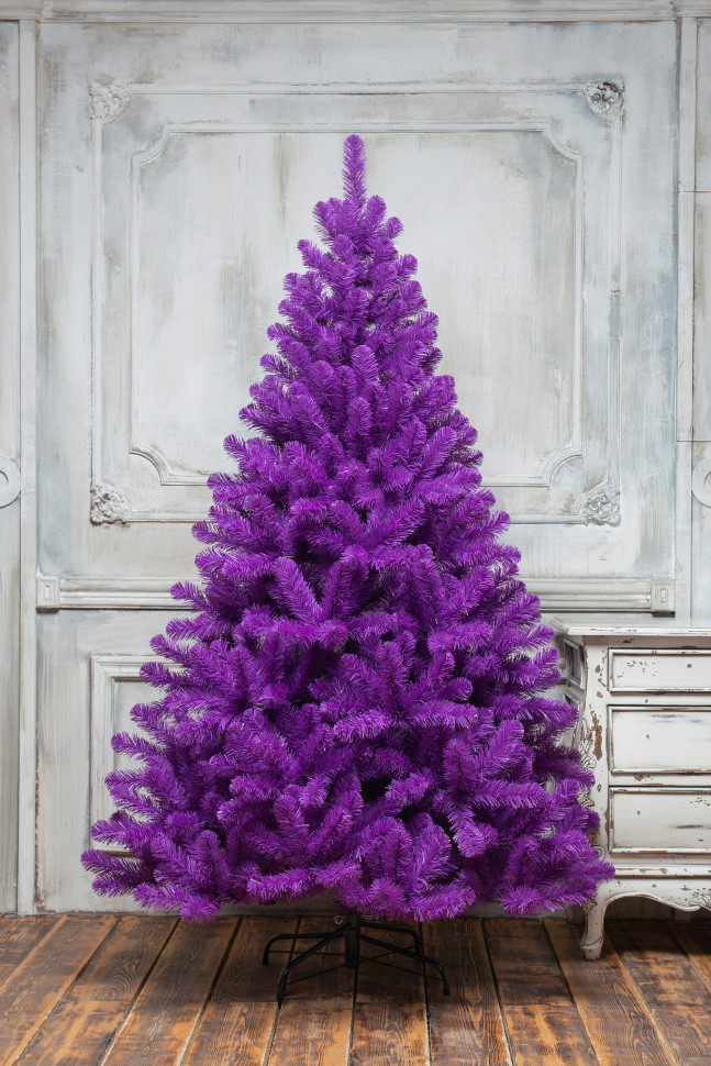 Ель искусственная ЁлкиТорг Прованс фиолетовая 120 см, 118120