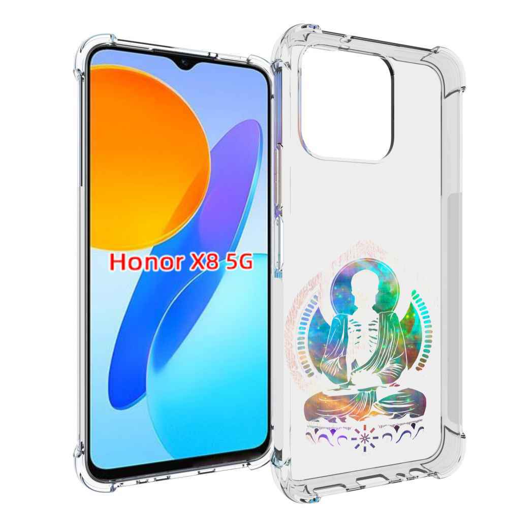

Чехол MyPads умный скелет для Honor X8 5G, Прозрачный, Tocco