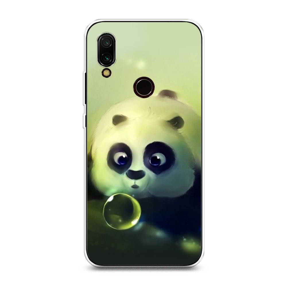 

Чехол на Xiaomi Redmi 7 "Малыш панды", Зеленый;черный;серый, 35050-1