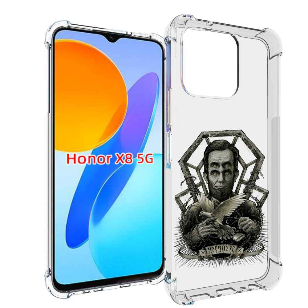 

Чехол MyPads франклин абстракция для Honor X8 5G, Прозрачный, Tocco