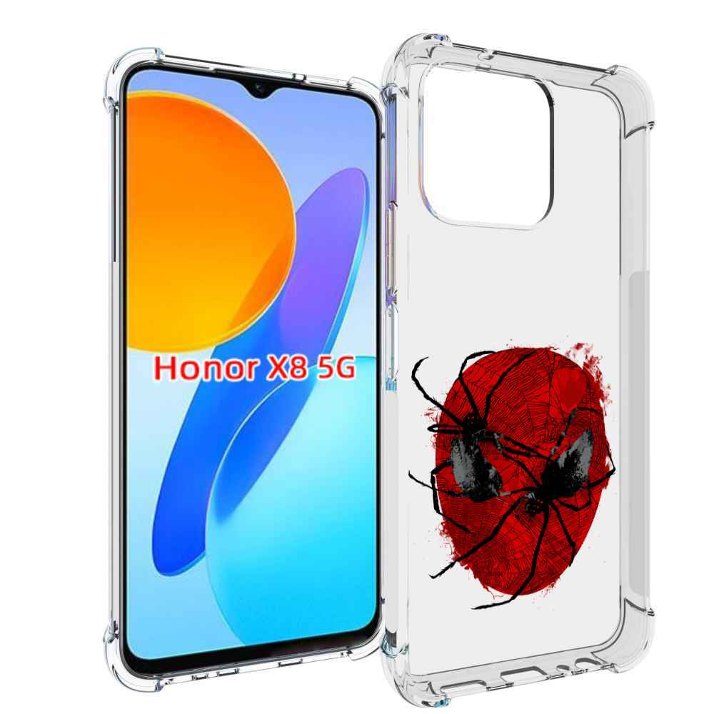 

Чехол MyPads человек паук для Honor X8 5G, Прозрачный, Tocco