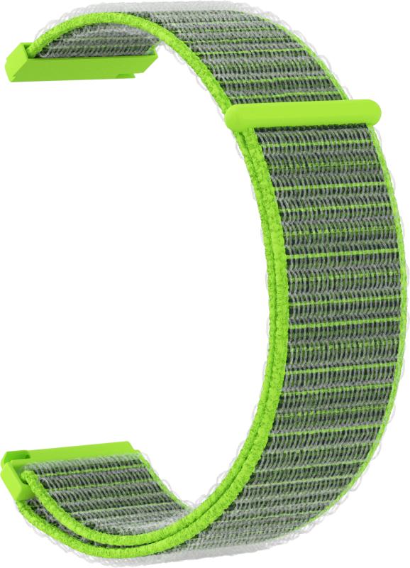 

Ремешок нейлоновый GSMIN Woven Nylon 20 для Honor Watch ES (Темно-салатовый), Зеленый