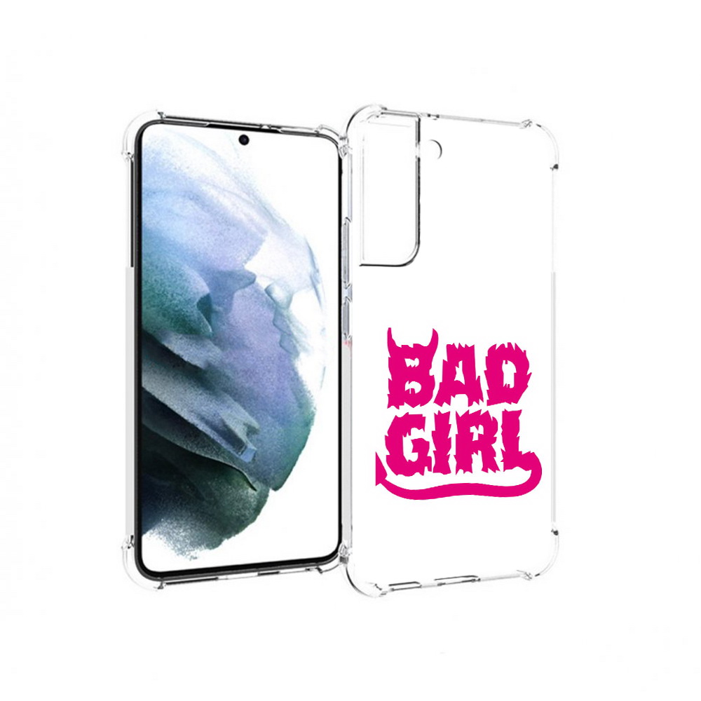 

Чехол MyPads Tocco для Samsung Galaxy S22 Plus плохая девочка (PT226933.535.545), Прозрачный, Tocco