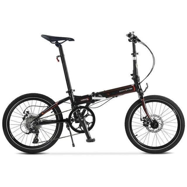 Велосипед Dahon Launch D8 2022 One Size черный