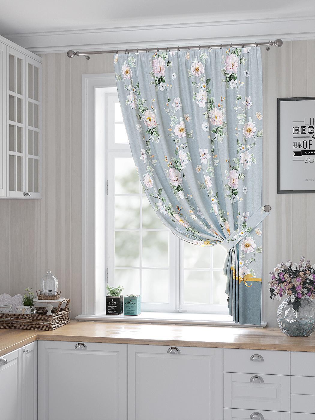 

Комплекты штор AT HOME Римиленс высота 180 см, ширина 150 см, Белый, 530311