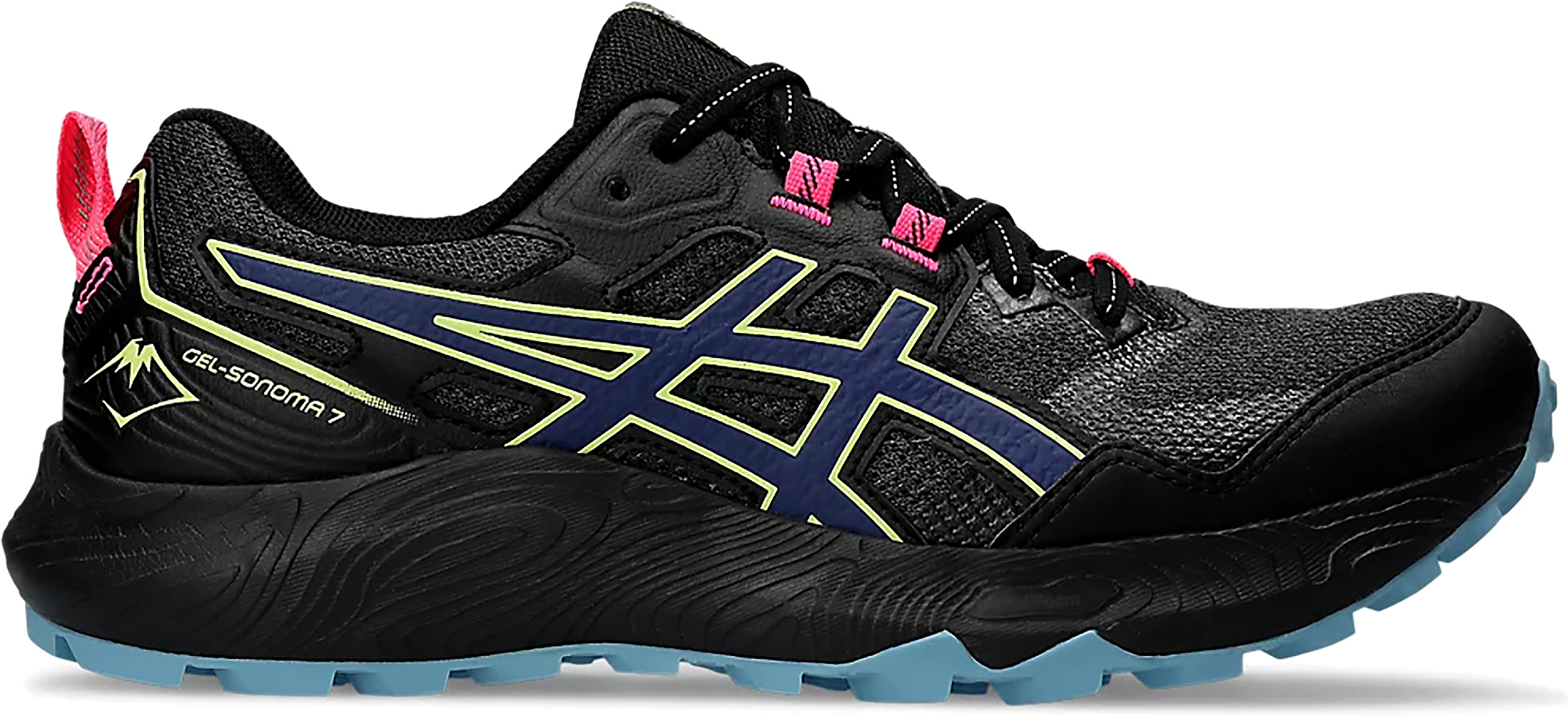 

Спортивные кроссовки женские Asics GEL-SONOMA 7 черные 6 US, Черный, GEL-SONOMA 7