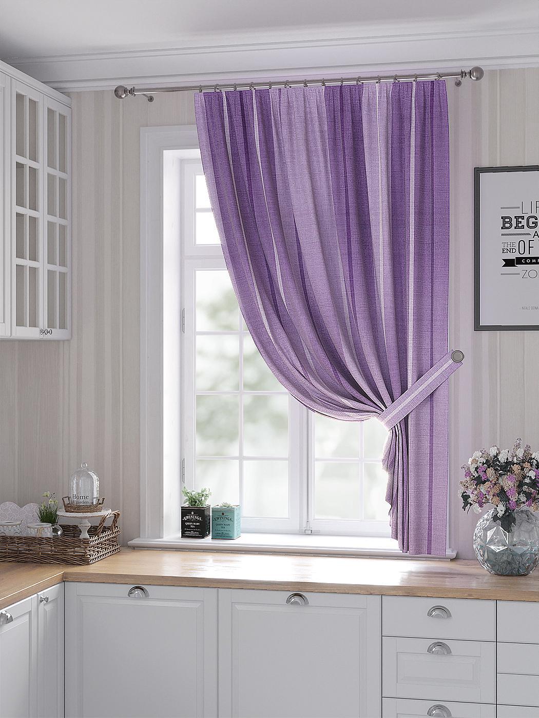 

Комплекты штор AT HOME Филервис высота 180 см, ширина 150 см, Белый, 530319