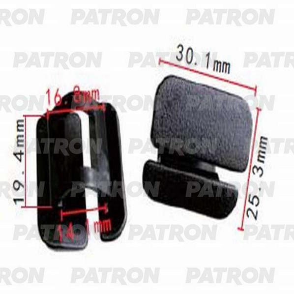 

Клипса Автомобильная PATRON P370567