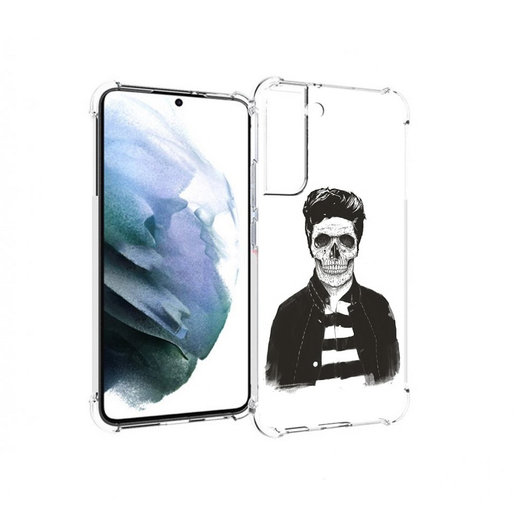 

Чехол MyPads Tocco для Samsung Galaxy S22 Plus скелет (PT226933.535.604), Прозрачный, Tocco