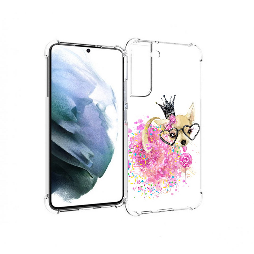 

Чехол MyPads Tocco для Samsung Galaxy S22 Plus сладкая принцесса (PT226933.535.606), Прозрачный, Tocco