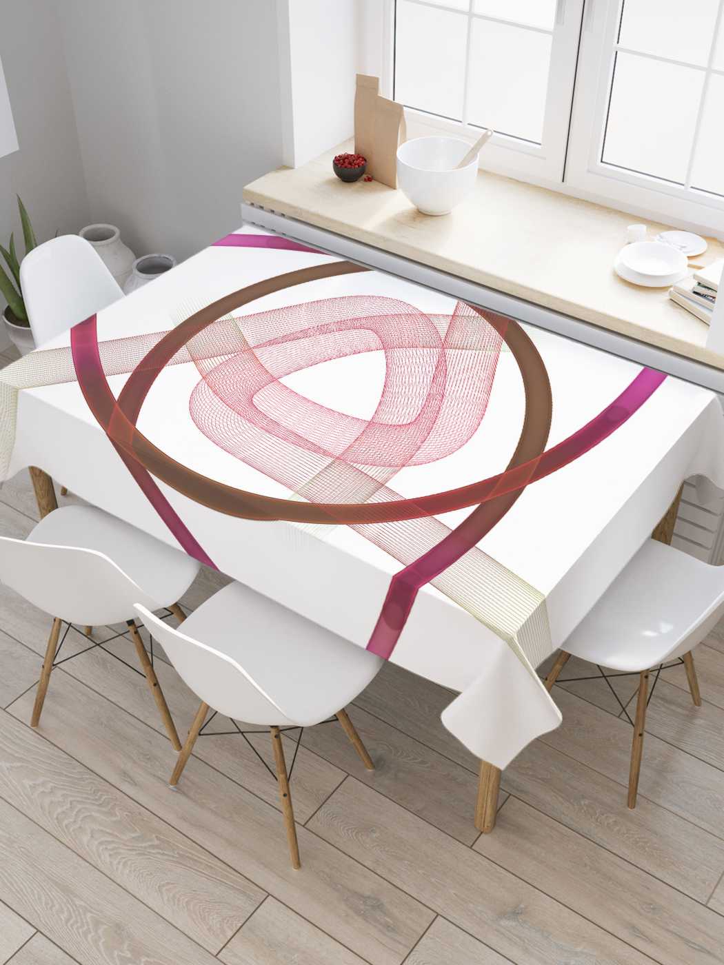 

Скатерть прямоугольная JoyArty "Галактические тоннели" из сатена, 180x145 см, Коричневый, Галактические тоннели