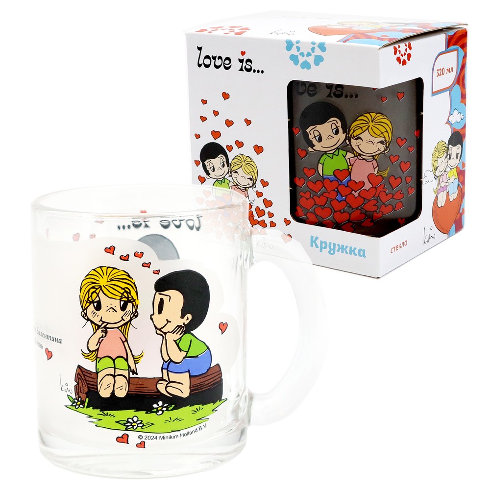

Кружка ND Play Love is День Святого Валентина, в подарочной упаковке, 320 м, Love is 320 мл