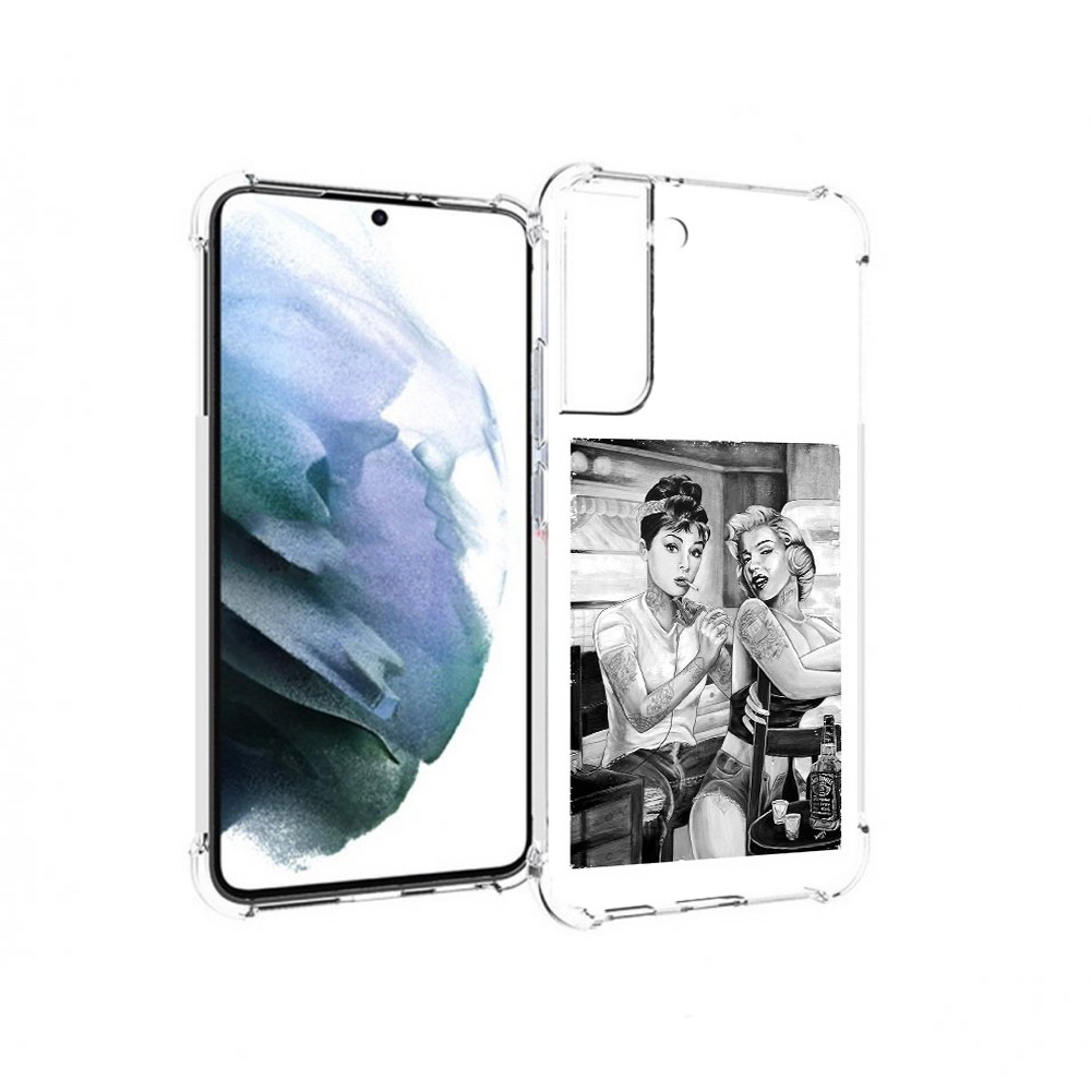 Чехол MyPads Tocco для Samsung Galaxy S22 Plus тату мастер (PT226933.535.637)