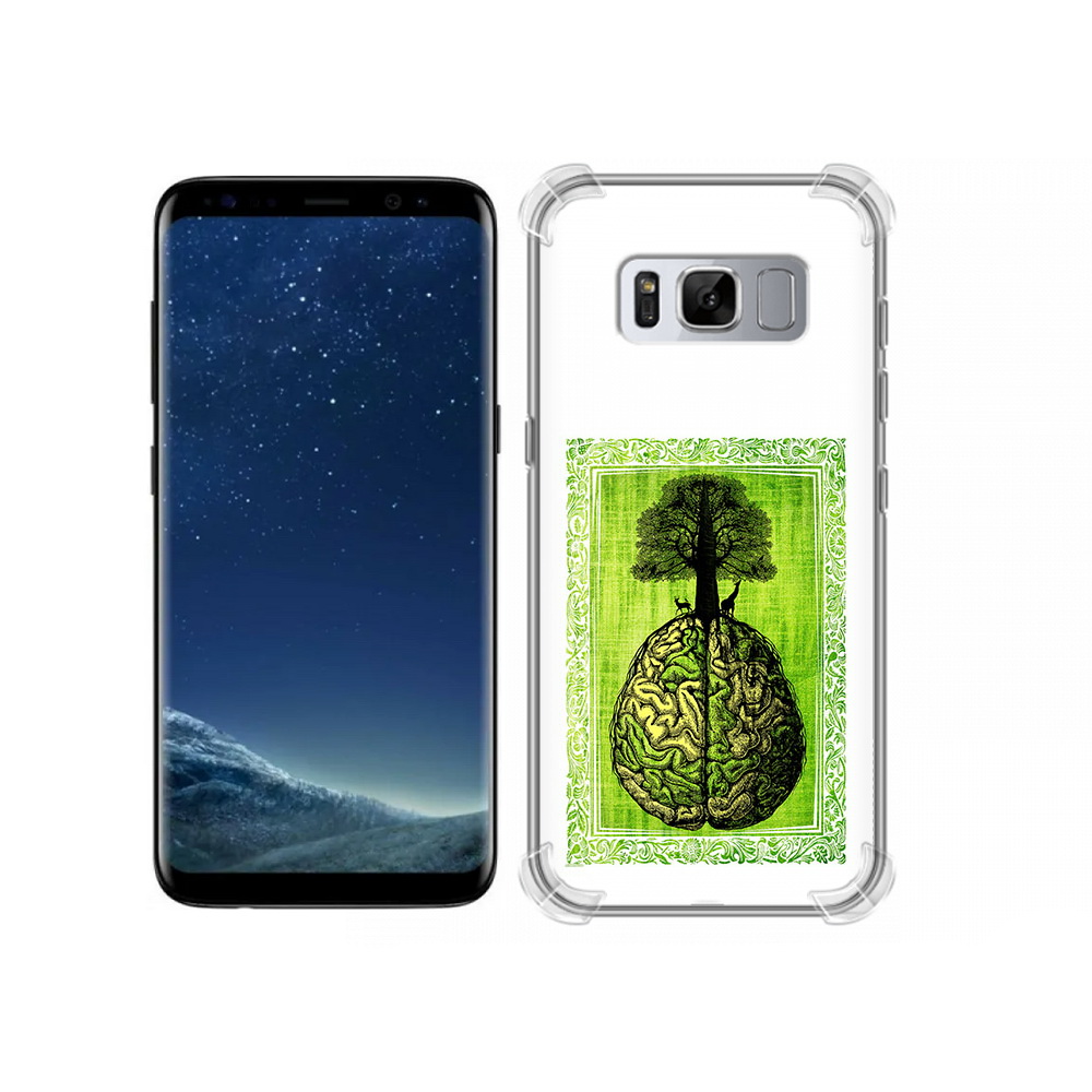 

Чехол MyPads Tocco для Samsung Galaxy S8 абстракция здоровый мозг (PT62300.601.211), Прозрачный, Tocco