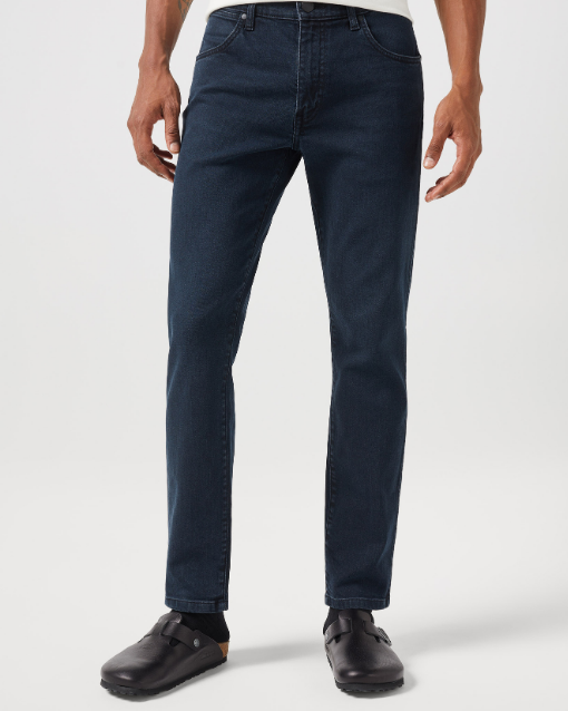 

Джинсы мужские Wrangler Larston 112350840 синие 32/32, Серый, Larston