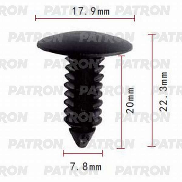 

Клипса Автомобильная PATRON P370666