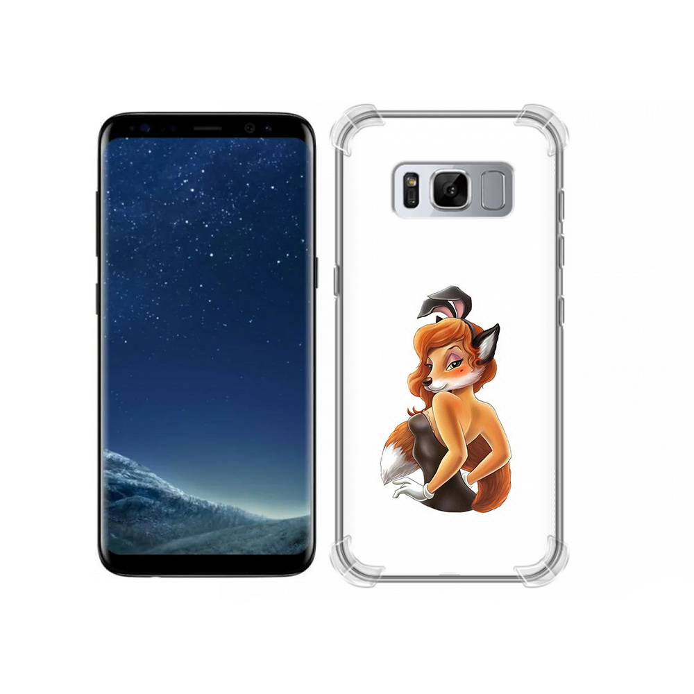 

Чехол MyPads Tocco для Samsung Galaxy S8 баронесса (PT62300.601.227), Прозрачный, Tocco